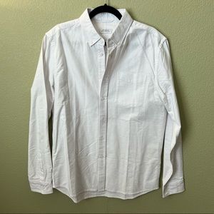 White Oxford Button Down
